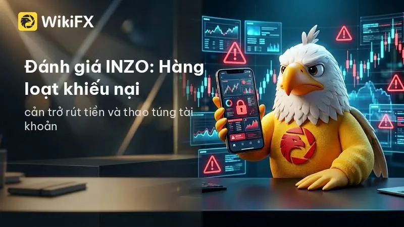 Đánh giá INZO 2026: Hàng loạt khiếu nại cản trở rút tiền và thao túng tài khoản, liệu có đáng tin?