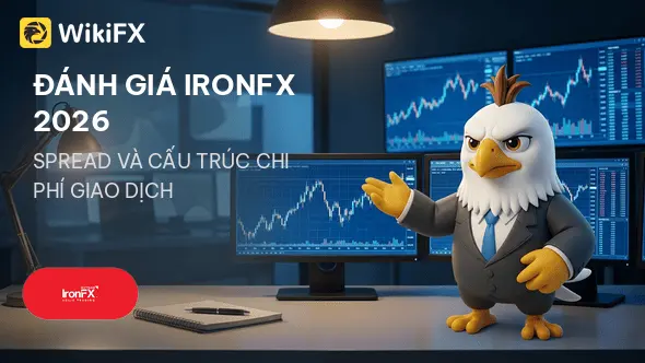 Đánh giá spread và chi phí giao dịch sàn Forex IronFX 2026 - WikiFX Review