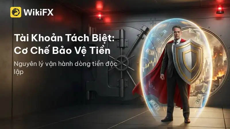Tài Khoản Tách Biệt: Cơ Chế Bảo Vệ Tiền Của Trader Khỏi Rủi Ro Phá Sản