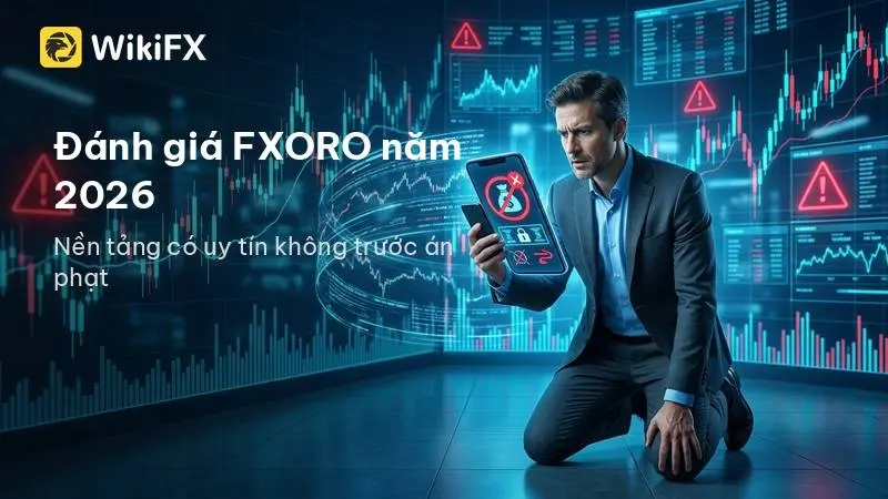 Đánh giá FXORO năm 2026: Nền tảng có uy tín không trước án phạt từ CySEC và khiếu nại gián đoạn rút tiền?