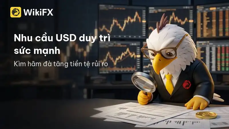 Nhu cầu USD duy trì sức mạnh, kìm hãm đà tăng của nhóm tiền tệ rủi ro giữa khủng hoảng lượng