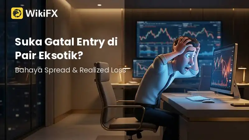 Suka Gatal Entry di Pair Eksotik? Pahami Bahaya Spread Lebar dan Jebakan Realized Loss