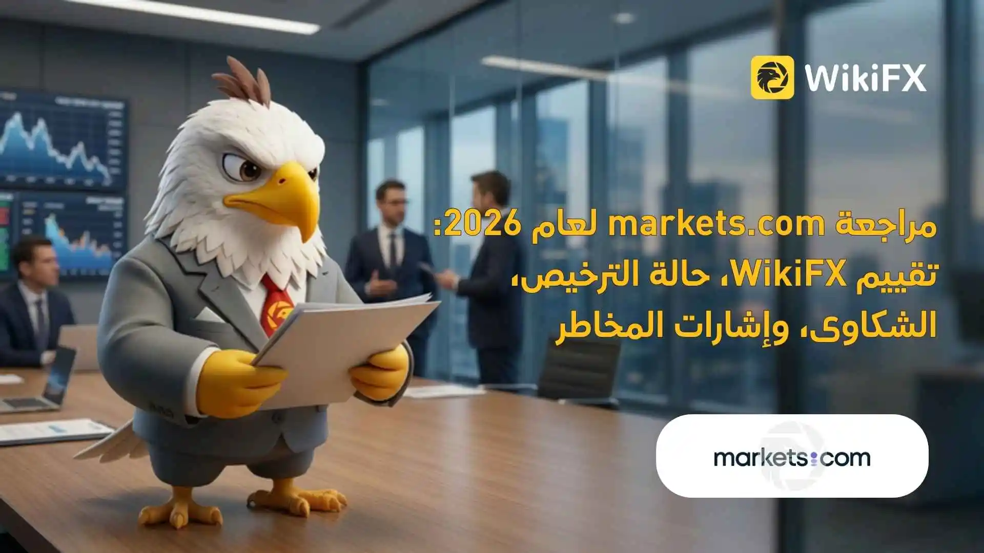 مراجعة markets.com لعام 2026: تقييم WikiFX، حالة الترخيص، الشكاوى، وإشارات المخاطر