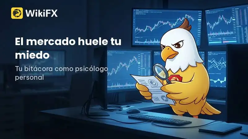 El mercado huele tu miedo: Cómo convertir tu bitácora de trading en tu psicólogo personal