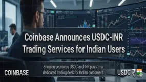 Coinbase Announces USDC-INR Trading Services for Indian Users