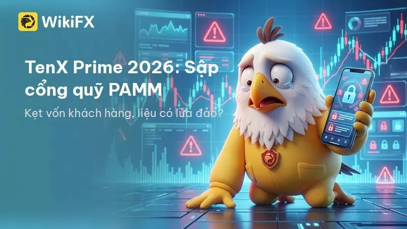 Đánh giá TenX Prime 2026: Sập cổng quỹ PAMM, kẹt vốn khách hàng, liệu có lừa đảo không?