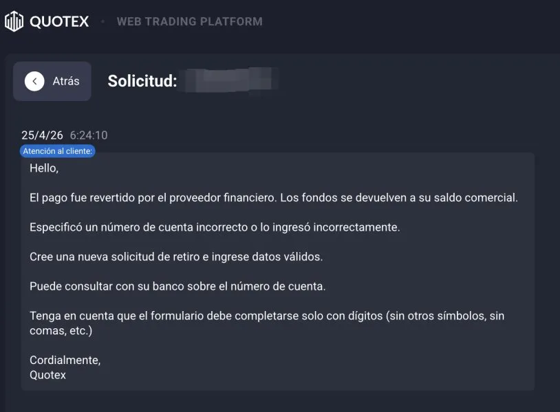 QUOTEX estafa QUOTEX estafa