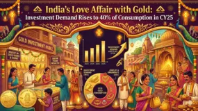 India’s Love Affair with Gold: Investment Demand Rises 40% of Consumption in CY25