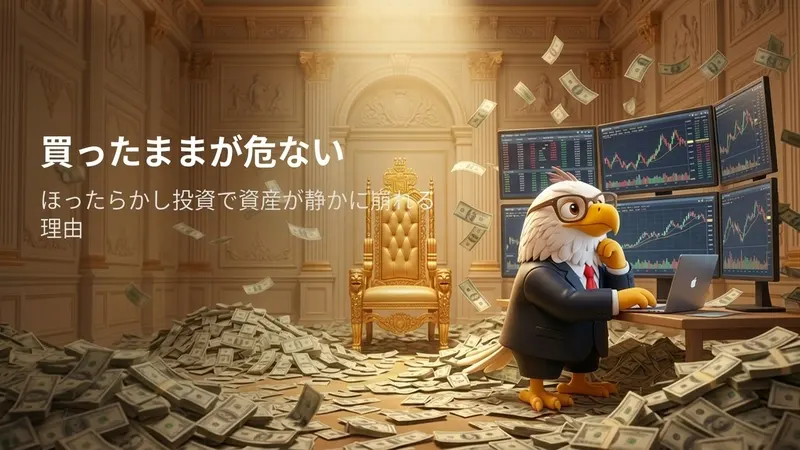 【買ったままが危ない】ほったらかし投資で資産が静かに崩れる理由