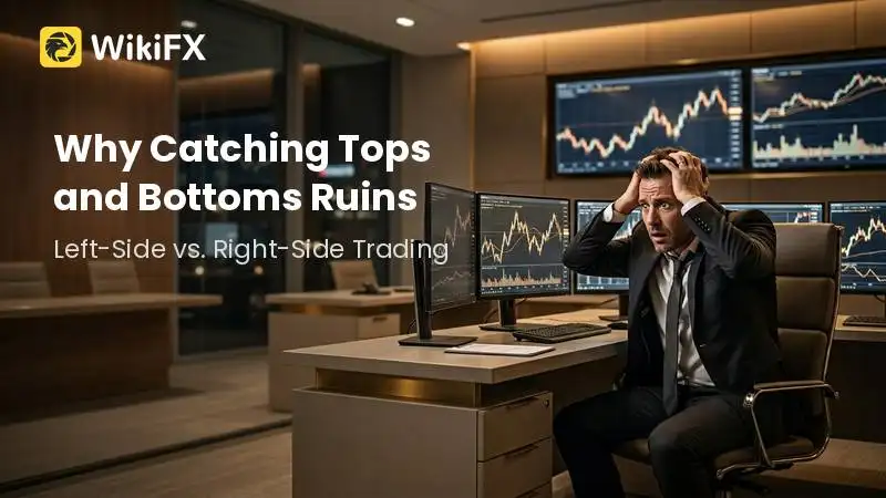 Why Catching Tops and Bottoms Ruins Beginner Forex Accounts