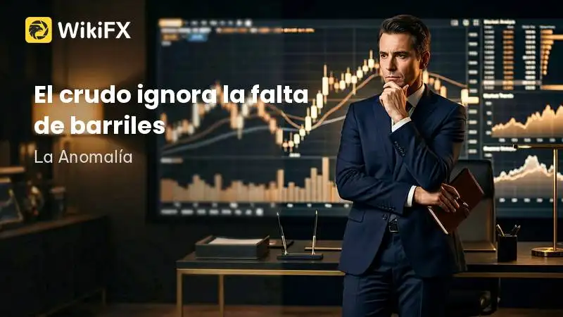 Disonancia física: El crudo ignora la falta de barriles ante la rotación líquida del oro