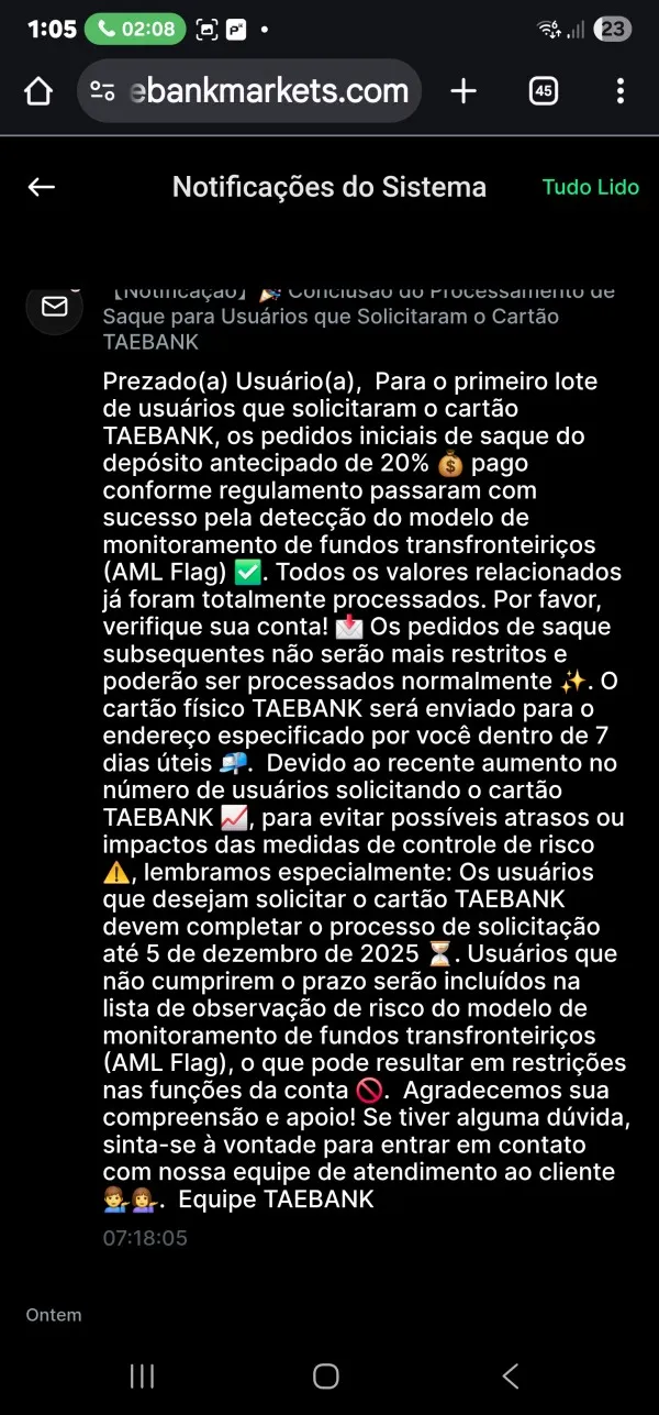 TAEBANK estafa TAEBANK estafa