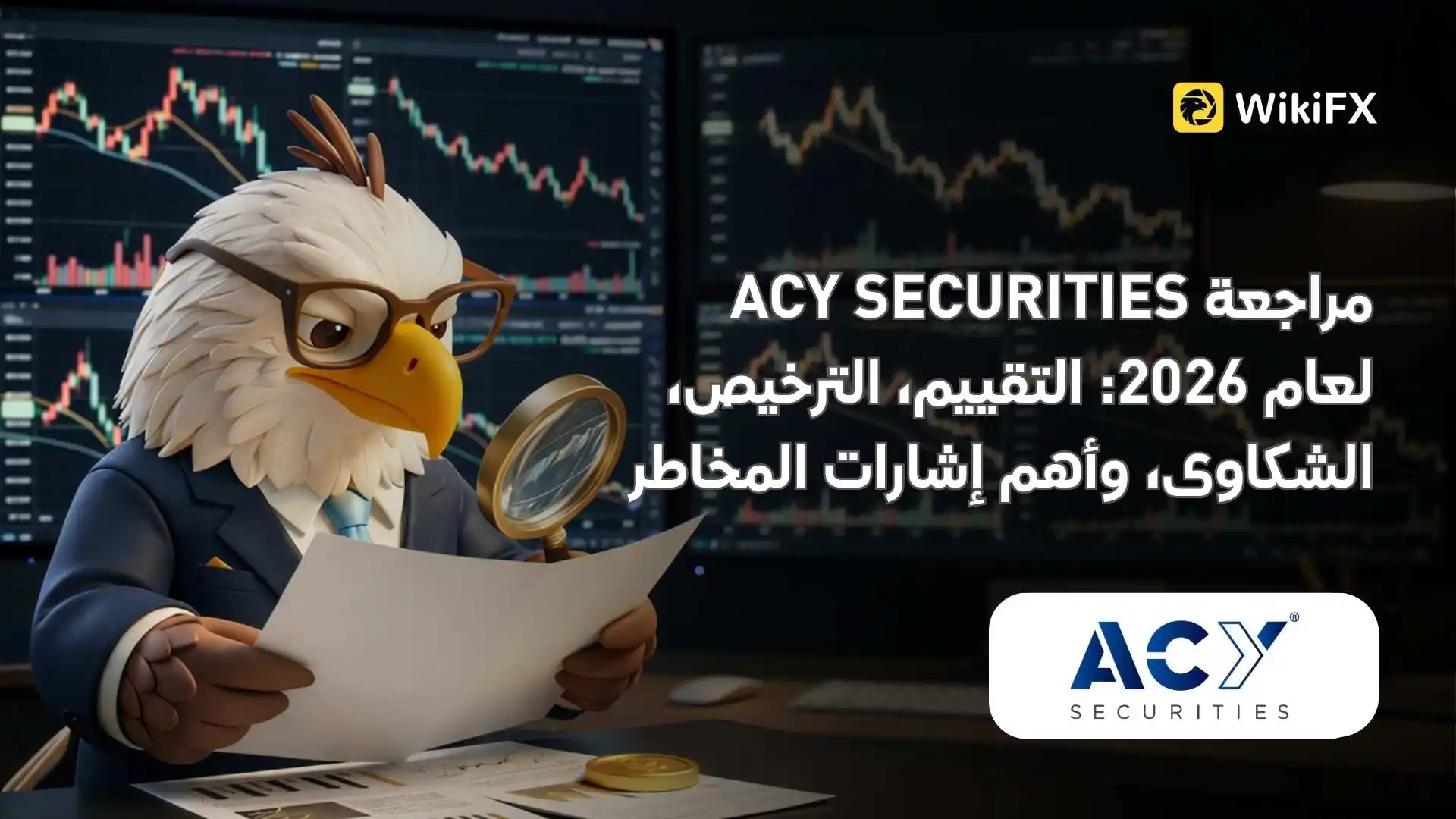 مراجعة ACY SECURITIES لعام 2026: التقييم، الترخيص، الشكاوى، وأهم إشارات المخاطر