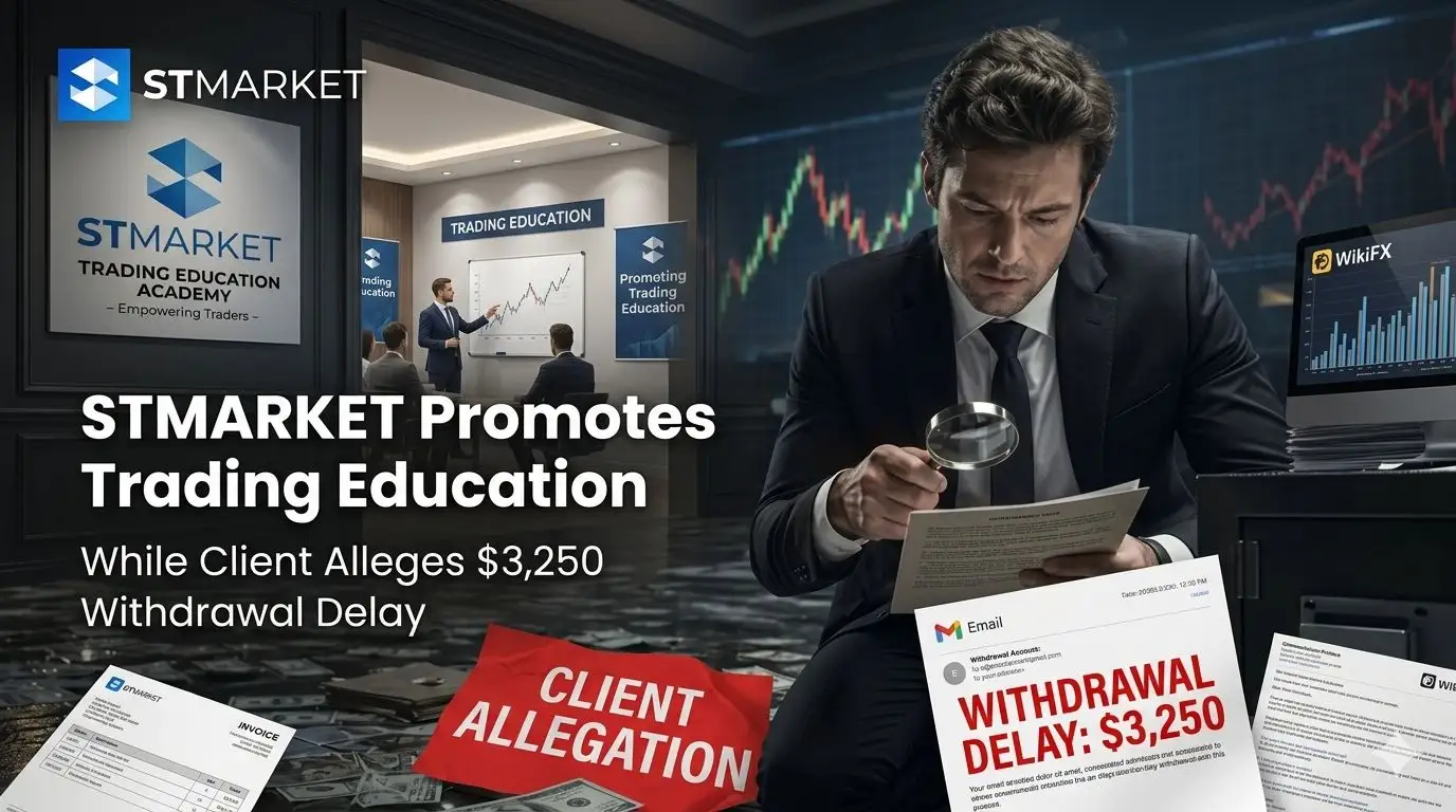 STMarket Promotes Trading Education While Client Alleges $3,250 Withdrawal Delay