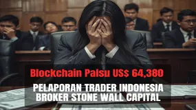 Blockchain Palsu US$ 64,380! Klien WNI Tuding Broker Forex STONE WALL CAPITAL Lakukan Penipuan KEJAM