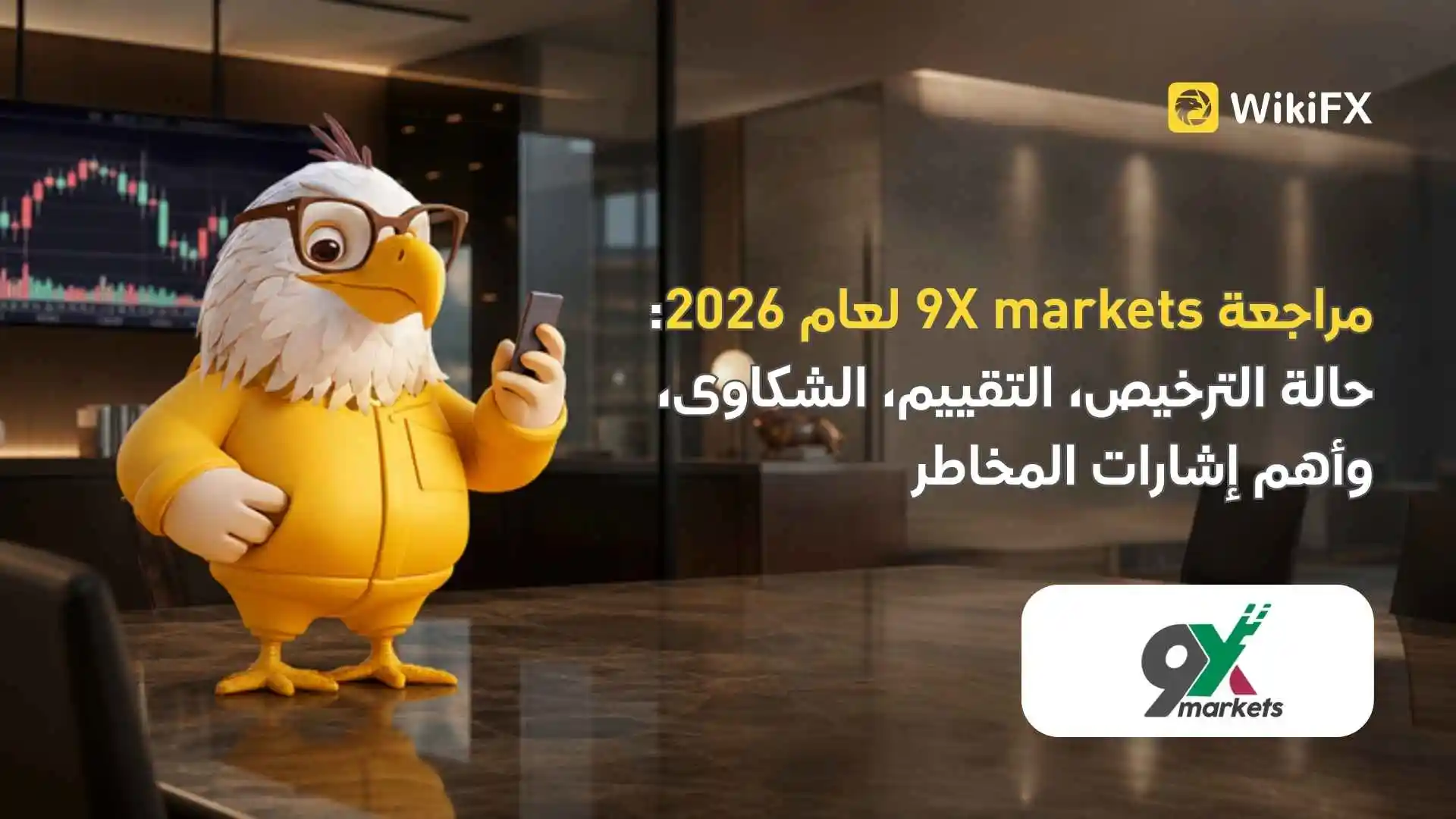 مراجعة 9X markets لعام 2026: حالة الترخيص، التقييم، الشكاوى، وأهم إشارات المخاطر