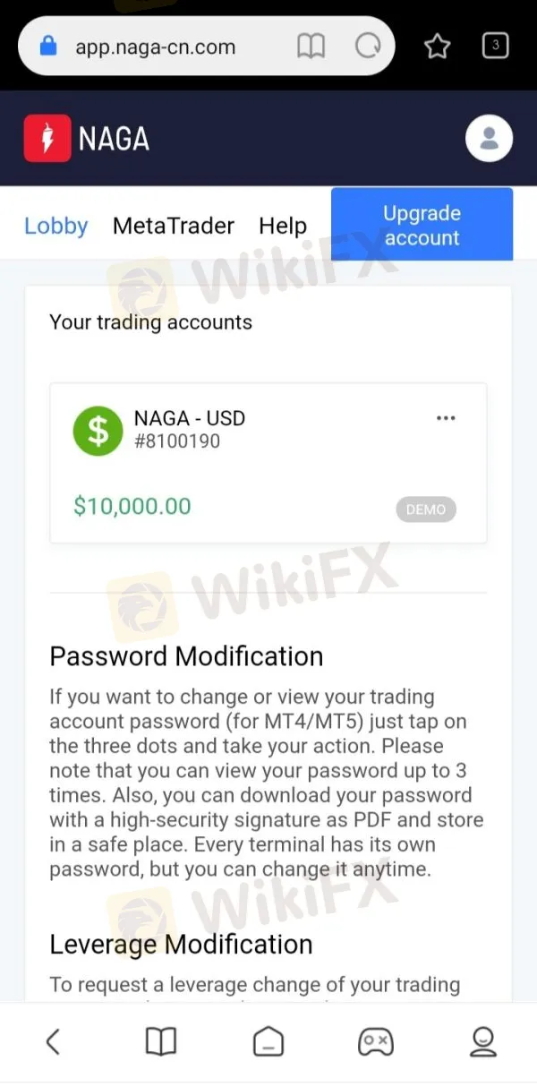 NAGA estafa