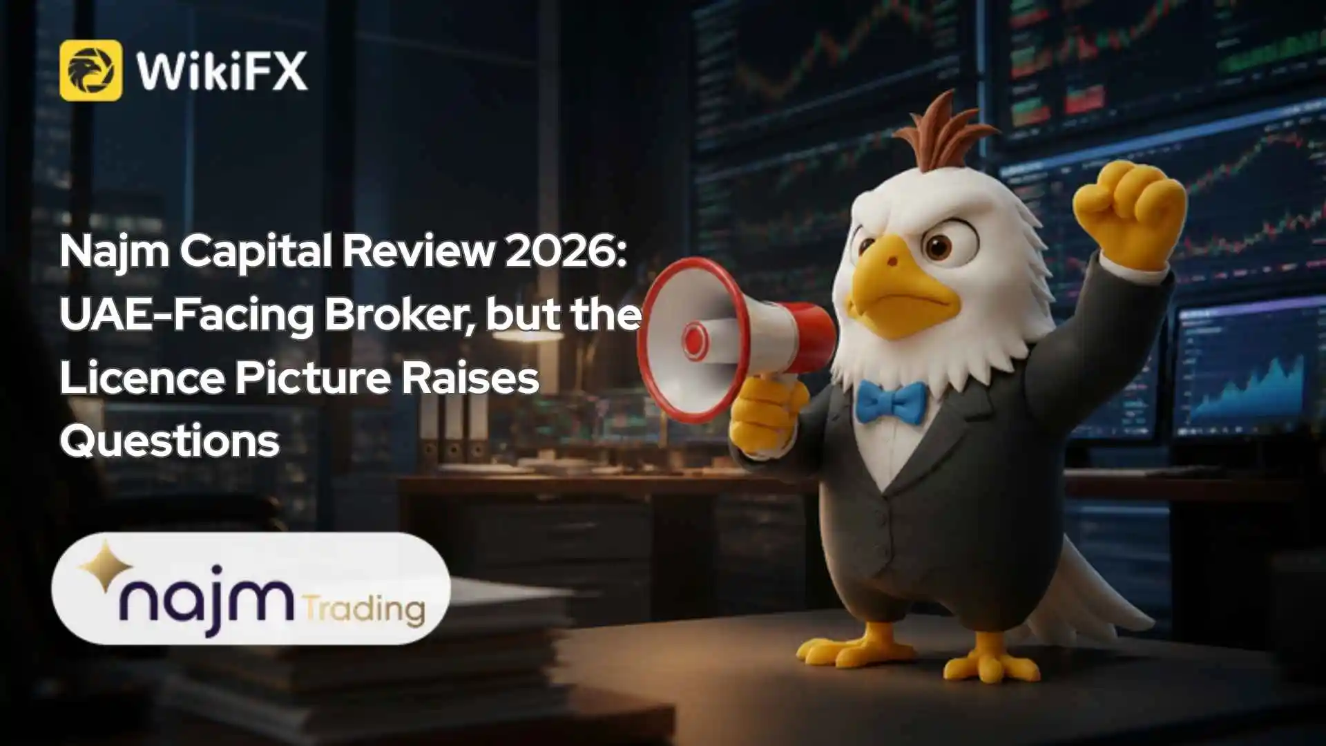 Najm Capital Review 2026: UAE-Facing Broker, but the Licence Picture Raises Questions