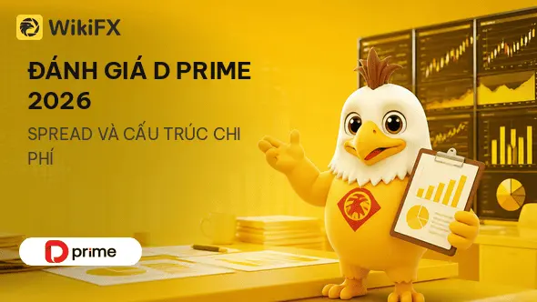 Đánh giá spread và chi phí giao dịch sàn Forex D Prime 2026 - WikiFX Review