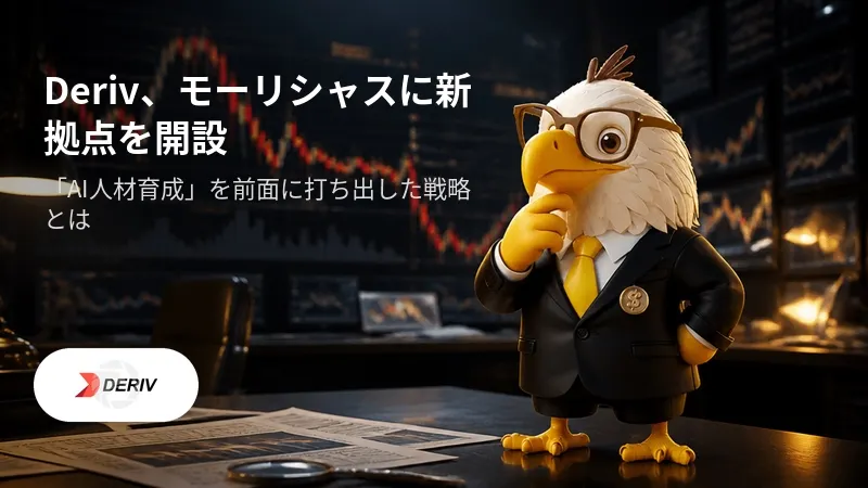 海外FXブローカーDeriv、モーリシャスに新拠点を開設 「AI人材育成」を前面に打ち出した戦略とは