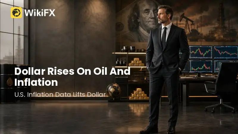 Dollar Rises On Oil And Inflation