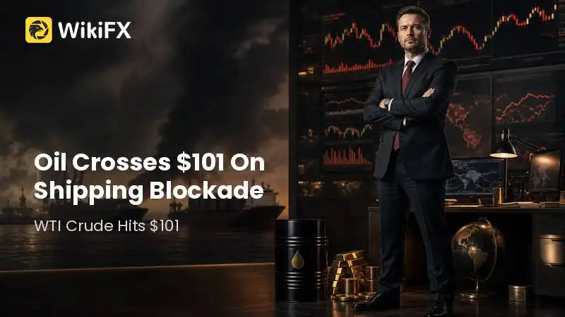Oil Crosses $101 On Shipping Blockade