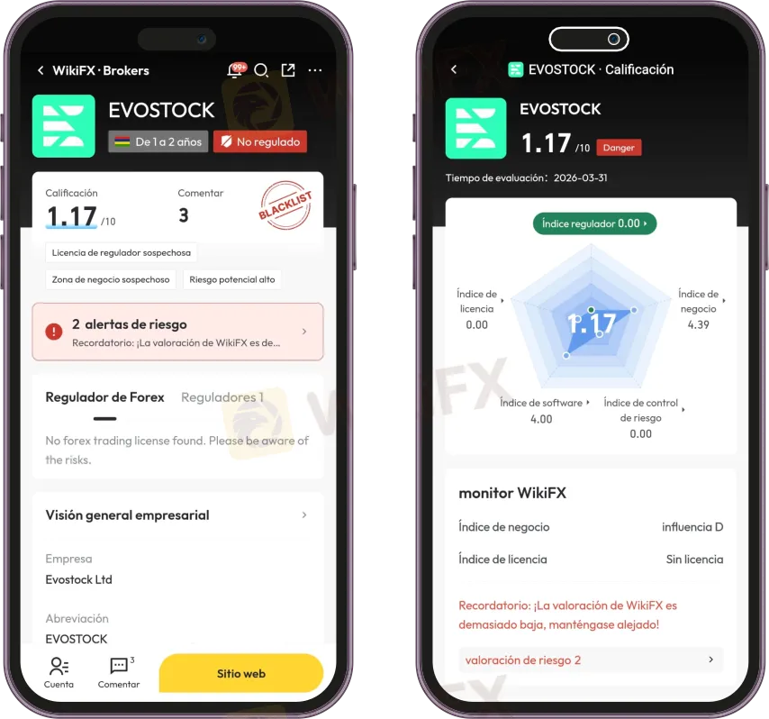 EVOSTOCK broker EVOSTOCK broker