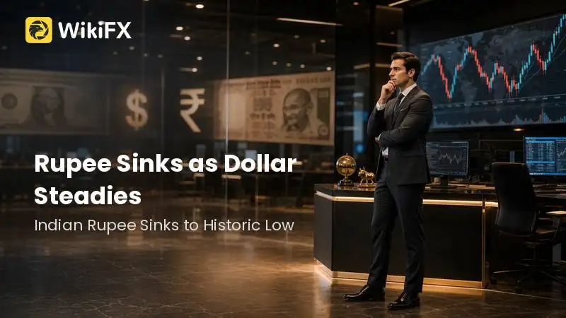 Rupee Sinks to Record Low as Dollar Steadies