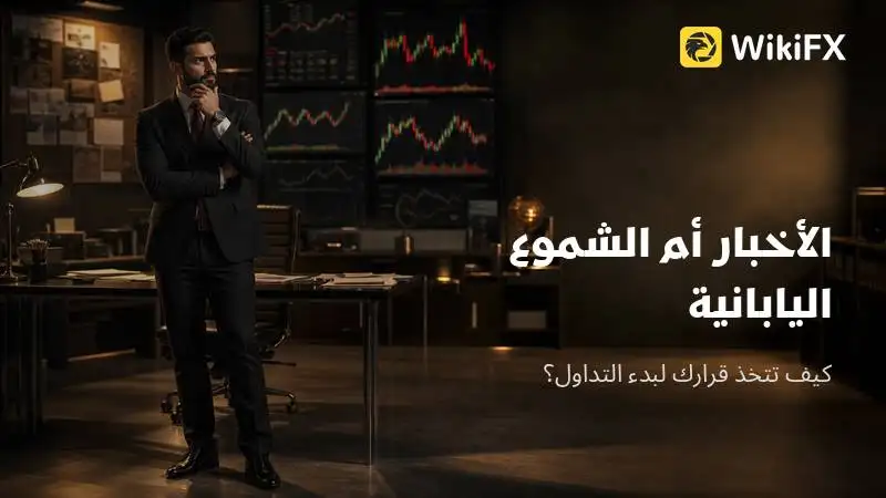 الأخبار أم الشموع اليابانية: كيف تتخذ قرارك لبدء التداول؟