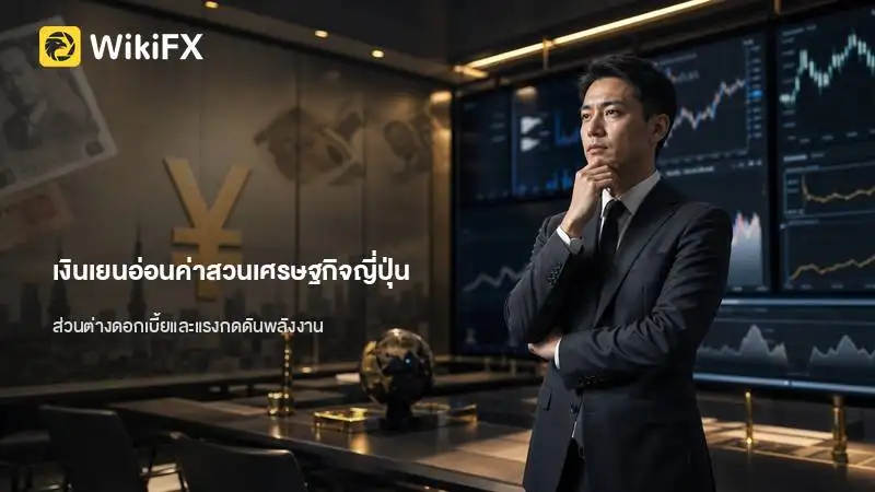 เงินเยนอ่อนค่าลึกสวนทางตัวเลขเศรษฐกิจญี่ปุ่นที่เติบโต