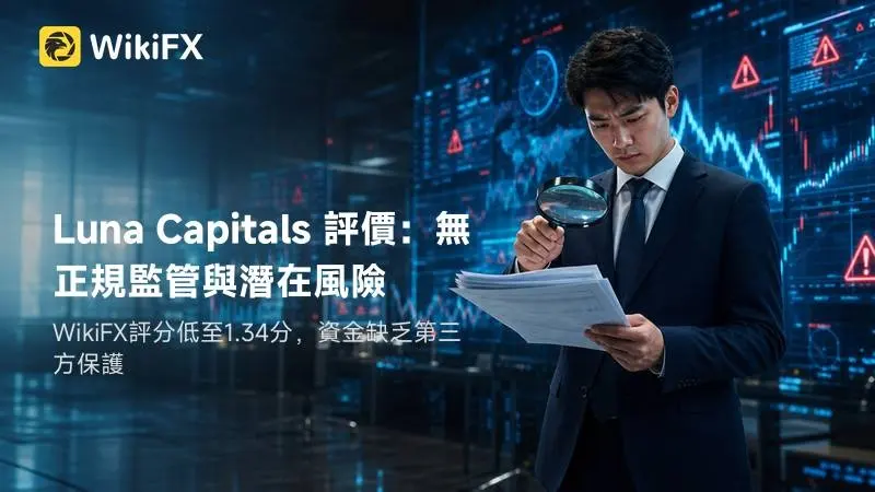 Luna Capitals 評價 2026:無正規監管與潛在風險完整解析