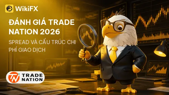 Đánh giá spread và chi phí giao dịch sàn Forex TRADE NATION 2026 - WikiFX Review