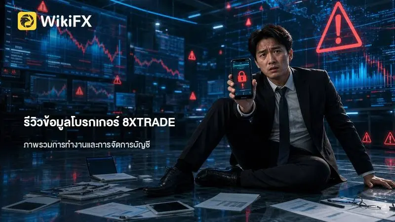 รีวิวข้อมูลโบรกเกอร์ 8XTRADE ภาพรวมการทำงานและการจัดการบัญชี