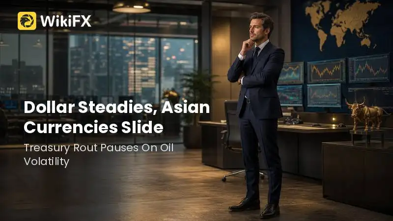 Dollar Steadies While Asian Currencies Slide