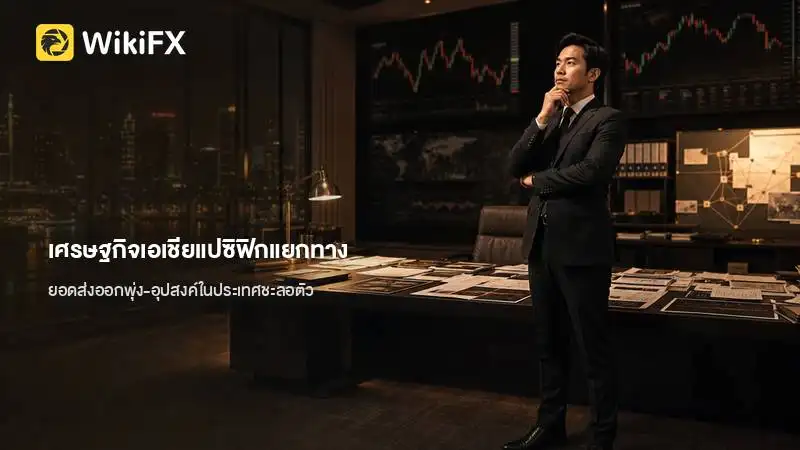 สัญญาณเศรษฐกิจเอเชียแปซิฟิกแยกทาง ยอดส่งออกพุ่งขณะที่อุปสงค์ในประเทศชะลอตัว