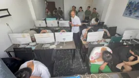 Công an TPHCM đột kích khách sạn, phát hiện 85 người Trung Quốc nghi lừa đảo