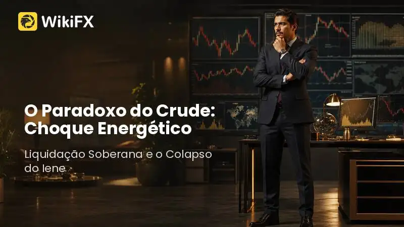 O Paradoxo do Crude: Choque Energético Dita a Liquidação Soberana e o Colapso do Iene