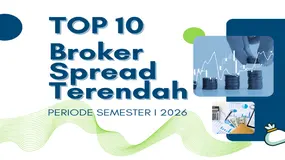 Broker Forex dengan Spread Terendah di Indonesia 2026