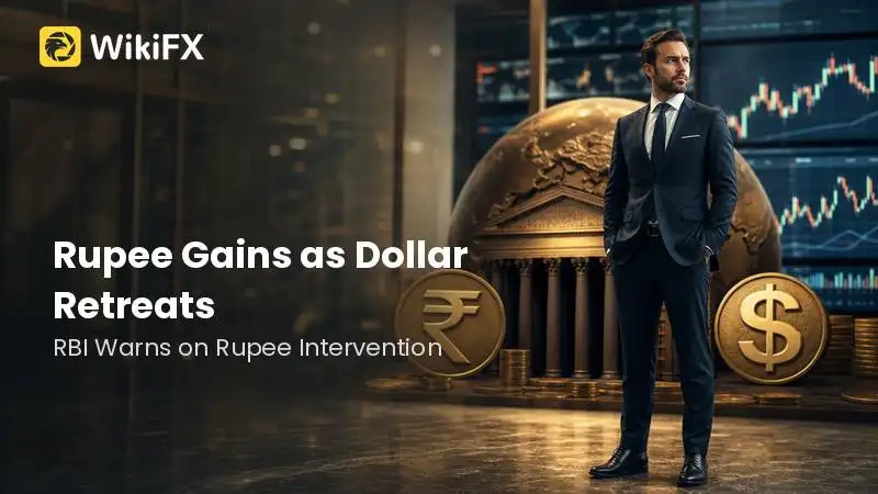 Rupee Gains as Dollar Retreats