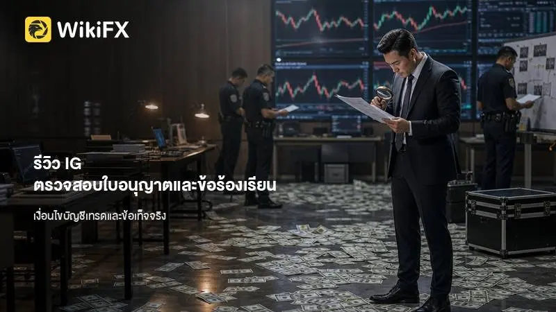 รีวิว IG ตรวจสอบใบอนุญาต เงื่อนไขบัญชีเทรด และข้อร้องเรียนจากข้อมูลจริง