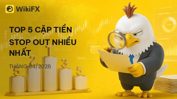 Top 5 cặp tiền Forex bị Stop Out nhiều nhất tháng 04/2026 và lý do đằng sau - WikiFX