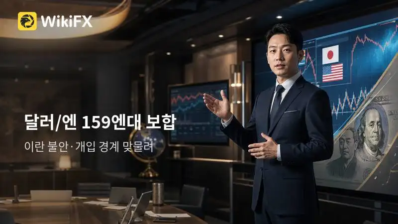 달러/엔, 159엔대 초반 보합…이란 불안·개입 경계 맞물려