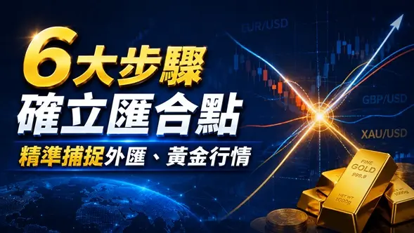 6大步驟確立匯合點,精準捕捉外匯、黃金行情