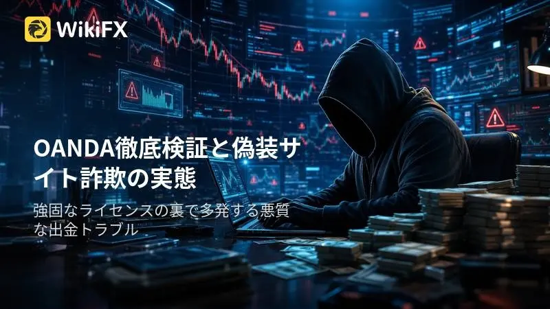 OANDA レビュー 2026: 強固な金融ライセンスと偽装サイト詐欺への警戒