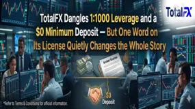 TotalFX Dangles 1:1000 Leverage and a $0 Minimum Deposit - But Is Its Regulation Strong?