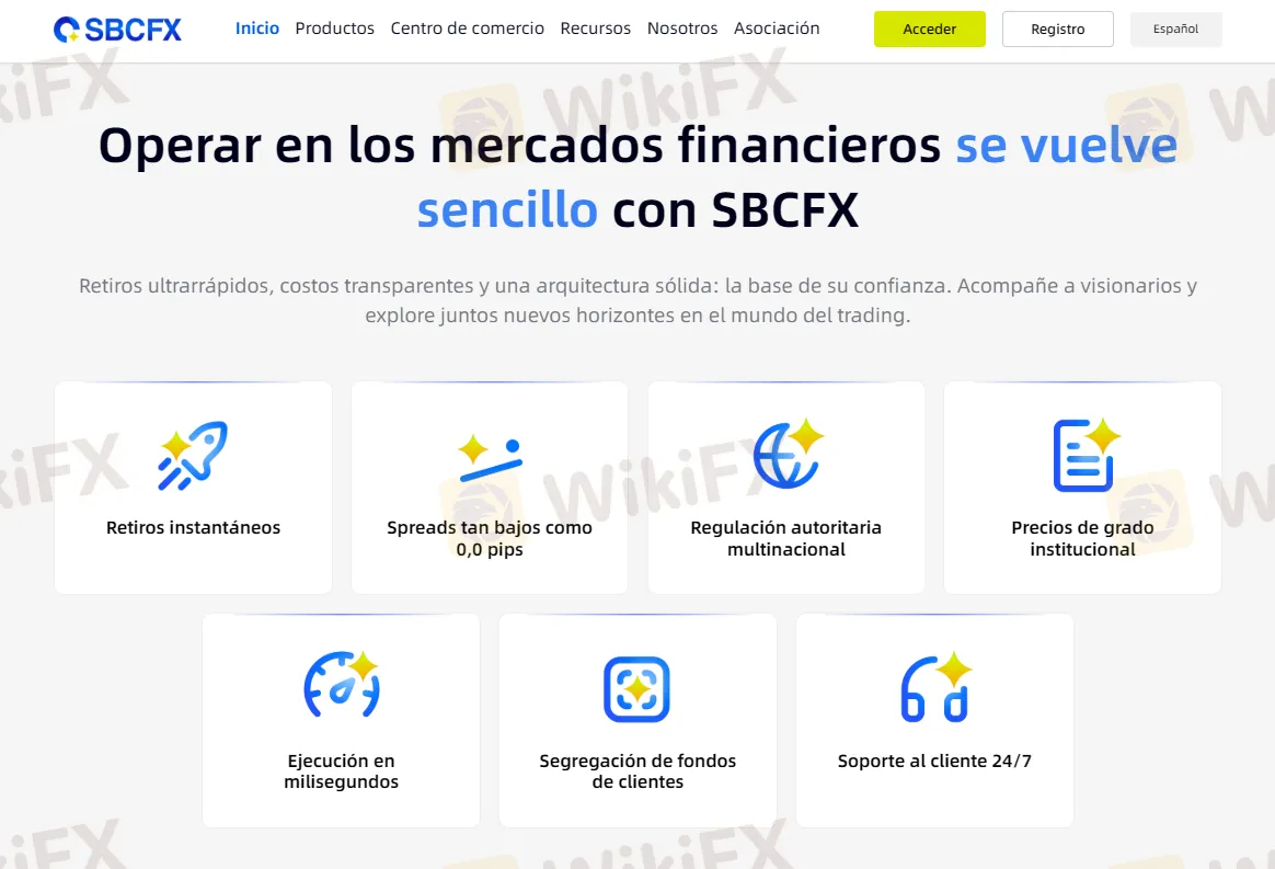 SBCFX iniciar sesión SBCFX iniciar sesión