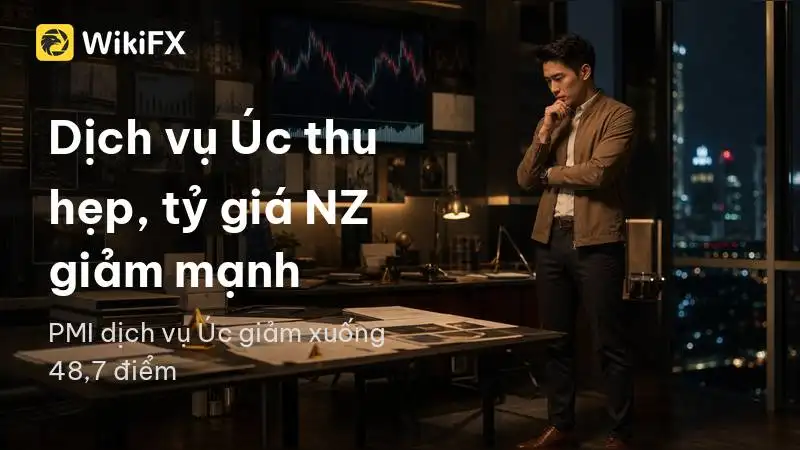Dịch vụ Úc thu hẹp, tỷ giá thương mại New Zealand giảm mạnh trước thềm công bố GDP