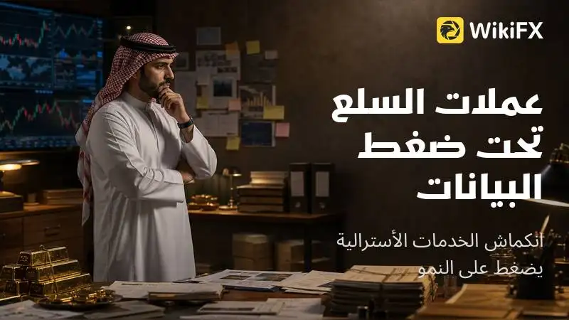 عملات السلع تحت ضغط البيانات