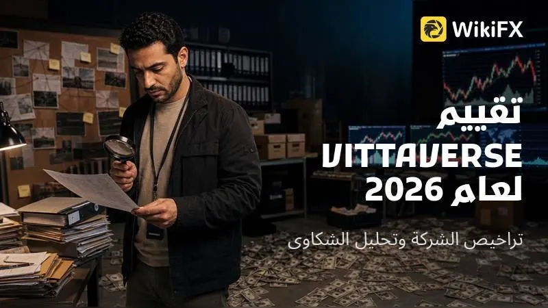 تقييم VITTAVERSE لعام 2026: تراخيص الشركة وتحليل الشكاوى الموثقة