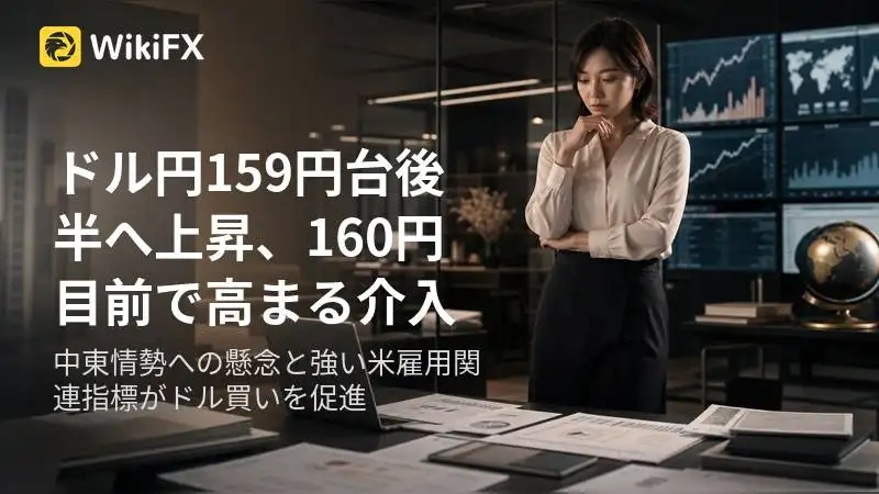 ドル円159円台後半